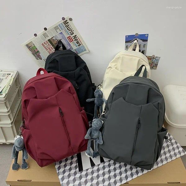 Mochila escolar masculino estudante universitário instagram legal lazer grande capacidade escola média alta viagem mochila