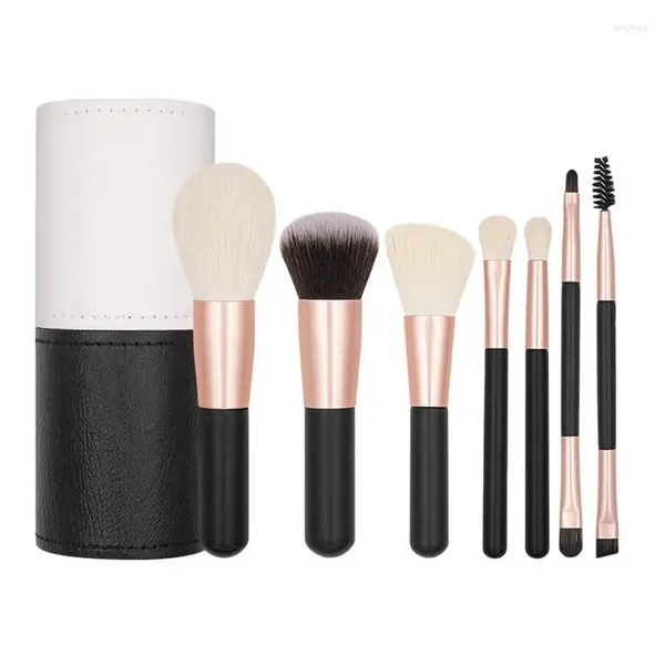 Pennelli per trucco Set di pennelli da viaggio Clessidra Tutti i tipi Ombretto Fondotinta Correttore Polvere Bronzer Fard Eyeliner Accessorio di bellezza