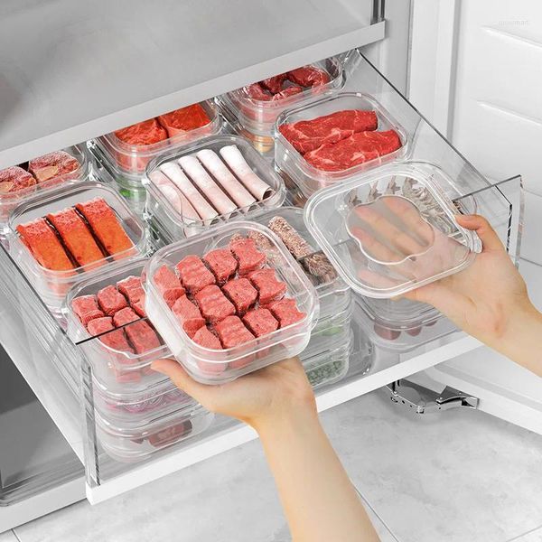 Garrafas de armazenamento caixa de geladeira freezer produto comestível itens de cozinha mais nítidos especiais