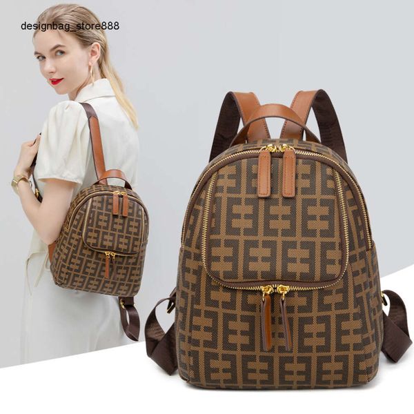 Verkauft grenzüberschreitend Designer-Damentaschen. Neuer Stoff-Rucksack für Damen, vielseitig, für Reisen mit hoher Kapazität