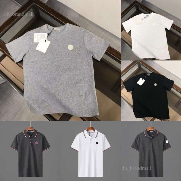 2024 Novo Designer Mens Polo Camisas Mulheres Camisetas Moda Roupas Bordado Carta Negócio Manga Curta Calssic Tshirt Skate Casual Tops Tees M90