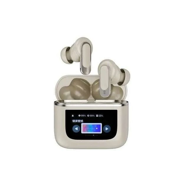 Fones de ouvido sem fio Tour Pro 2: fones de ouvido esportivos Bluetooth ANC com LCD sensível ao toque, microfone integrado com interface visível
