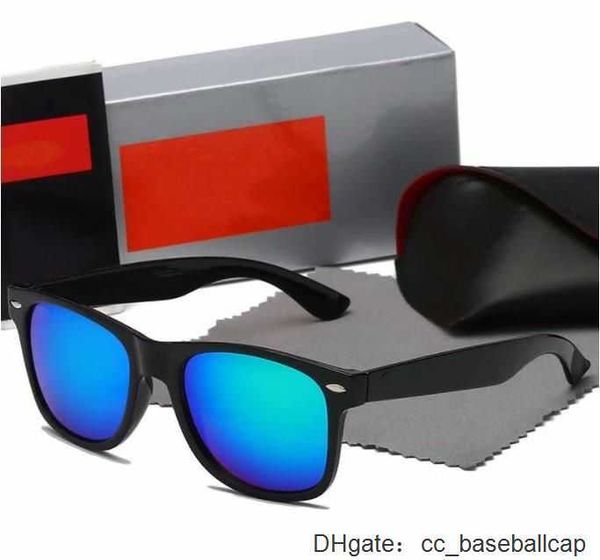 Ban Rays Rey Desinger Herren Bans Wayfarer 54MM polarisierte Sonnenbrille Damen schwarze Gläser Sonnenbrille weiblich männlich grün rechteckig K3OP