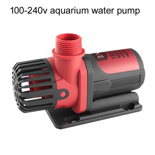 Strumenti 110240v Acquario Dc Pompa ad acqua a frequenza variabile Pompa ad acqua sommergibile regolabile a grande portata Pompa ad alto sollevamento per acquario Pompa silenziosa