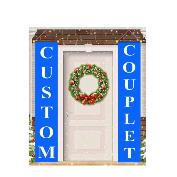 Acessórios 1 par personalizado cortina acoplador natal decoração de halloween casa pendurado porta janela festival venda quente