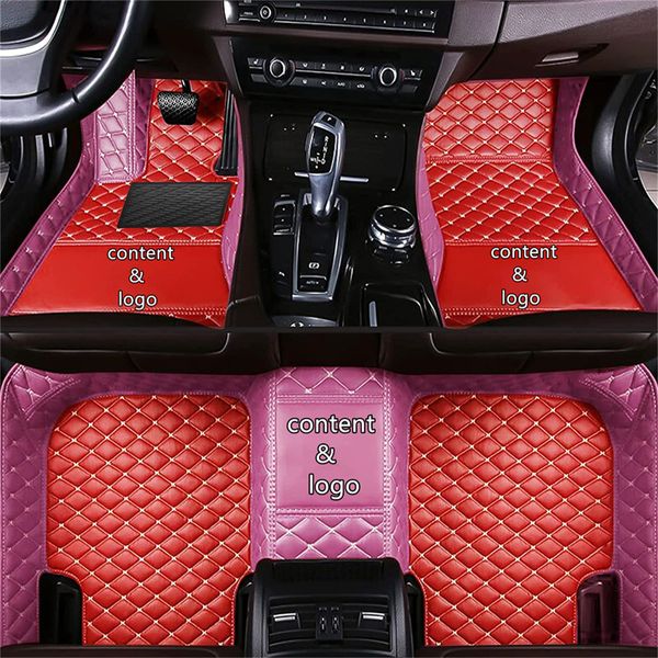 Für Toyota Corolla XI 11th E170 2018 2017 2016 2015 2014 Auto Fußmatten Zubehör Schutz Abdeckungen Leder Teppiche Dekoration