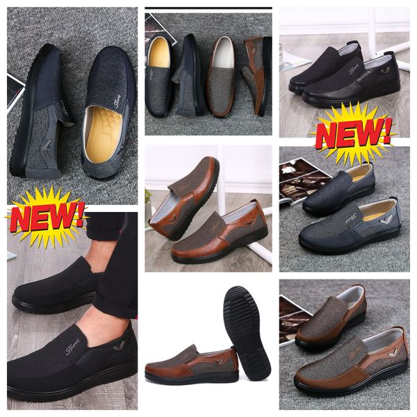 Modello Formale Designer GAI Uomo Nero Scarpe Punta dei piedi Abito da banchetto per feste Uomo Business Tacchi firmati Scarpe traspiranti EUR 38-50 morbide