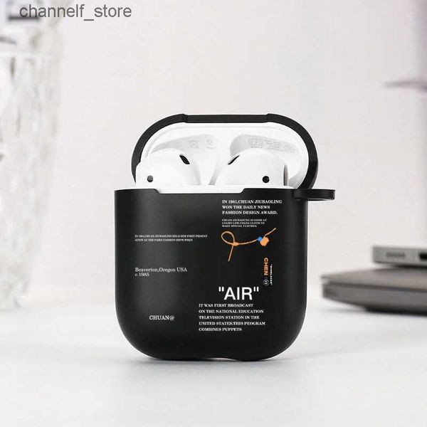 Kopfhörerzubehör Hot Off Cool White Aipods-Hülle passt perfekt Silikon-Ohrhörerhülle für Airpods 1 2 3 Pro 2 Hüllenabdeckung mit SchlüsselanhängerY240322