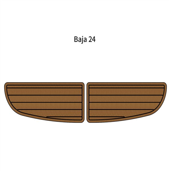 Baja 24 plataforma de natação tapete passo barco eva espuma falsa teca deck piso almofada seadek marinemat gatorstep estilo autoadesivo