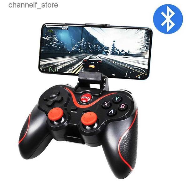 Controladores de jogo Joysticks Terios T3 Suporte Bluetooth Gamepad para Android Phone PC Joystick Controle Wireless Game Controller para Switch / AccessorieY240322