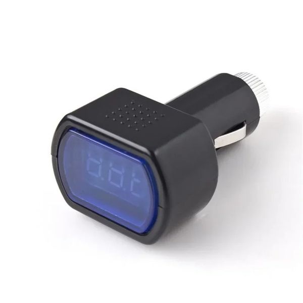 Caricabatteria per auto Dual USB 3.1A 5V 4 in 1 Display LCD con adattatore per tester temperatura/tensione/corrente Display digitale Commercio all'ingrosso