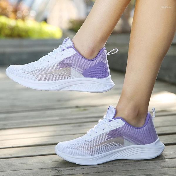 Scarpe casual da donna Sport leggeri Corsa Cuscino Suola Basket Jogging Tennis Atletica Buffer Sneakers Offerte Camminata per donna