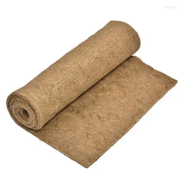 Tapetes Worm Cobertor Juta Fibra Mat Biodegradáveis ​​totalmente naturais para composto bin multi uso serapilheira tecido fita corredor de mesa