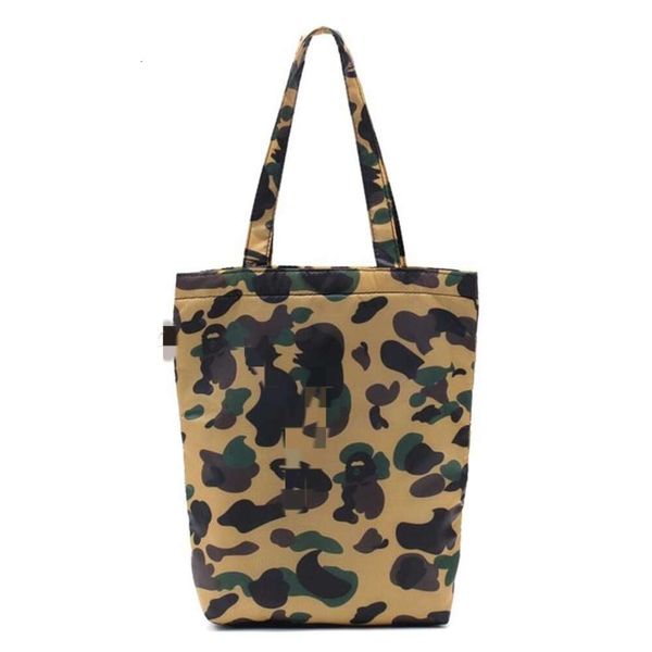 Designer Ape Bag Bapestar Appendice giapponese Shark Camo Borsa Trendy People Clip Borsa per la spesa in cotone poliestere Borsa a tracolla minimalista