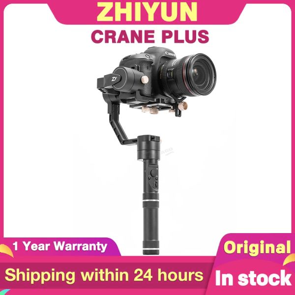 Головки ZHIYUN Crane Plus, 3-осевой ручной стабилизатор для беззеркальной зеркальной камеры Sony A7/Panasonic LUMIX/Nikon J/Cano