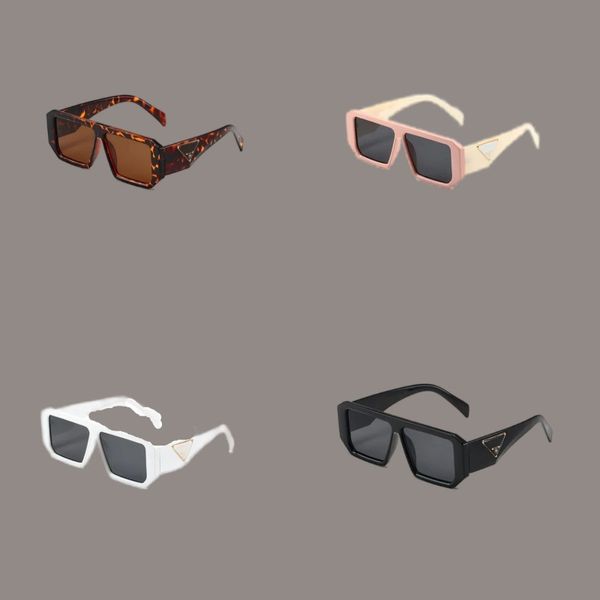 Óculos de sol simples para mulheres pequenas moldura completa mens designer óculos de sol de alta qualidade triângulo metal logotipo gafas de sol óculos de sol vermelhos mz127 B4