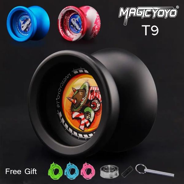 MAGICYOYO T9 Principiante Avanzato Professionale Yoyo Reattivo In Lega di Alluminio Fantasia Giocattolo Per Bambini Regalo Accessori Gratuiti 240311