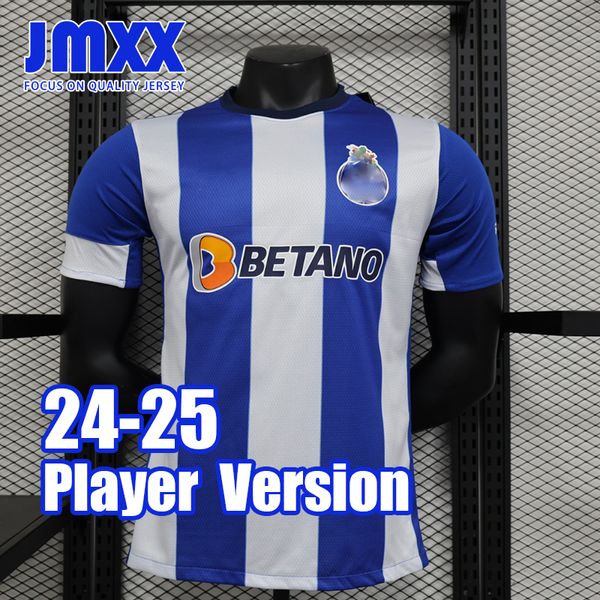 JMXX 24-25 Porto Fußballtrikots Heim Auswärts Pre Match Herren Uniformen Trikot Mann Fußballtrikot 2024 2025 Spielerversion