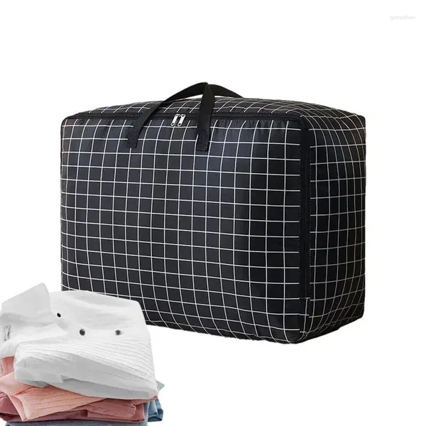 Sacos de armazenamento Quilt Bag Dustproof Grande Organizador Roupas Armário Armário Travesseiro Cobertor Home