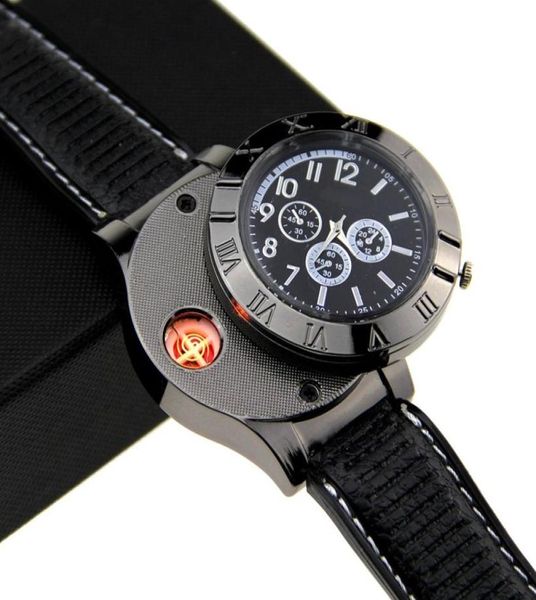 USB Şarj Sabağı Çekiş Giyilebilir Akıllı Saat Saati HODERTERT HOLEGSTEN TEL ANTİ KAYNAK MEN039S Creative Metal Watch8289861