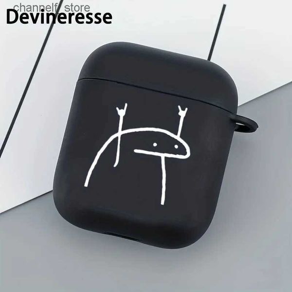 Accessori per auricolari Rock And Roll Matchstick Custodia protettiva da uomo per cuffie wireless per Airpods 1/2 Custodia Airpods3 Airpods Pro Generation Tpu CaseY240322