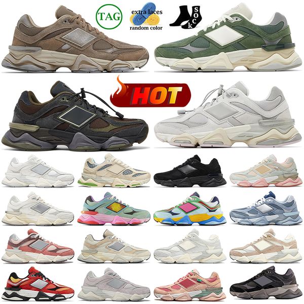 nuove balanaces 9060 scarpe casual da uomo donna sneakers firmate Sea Salt Raincloud Bricks Wood Triple Black Castlerock Baby Shower Blu scarpe da ginnastica sportive all'aria aperta