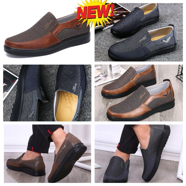 Modell Formale Designer-GAI-Kleiderschuh für Herren, schwarzer Schuh mit Spitzenspitze, Party-Bankett-Anzüge für Herren, Business-Absatz, Designer-Schuh, EUR 38–50, weicher Klassiker