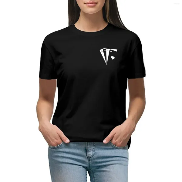 Camiseta das polos de pólo feminino T-shirt Funny Lady Roupas Tshirts para mulheres