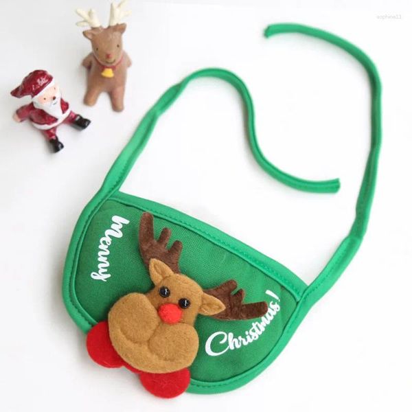 Hundebekleidung Katze Haustier Weihnachtshut Speichel Handtuch Teddy Fadou Pommerianer Herbst- und Winterkleidung Dress-up Vorräte