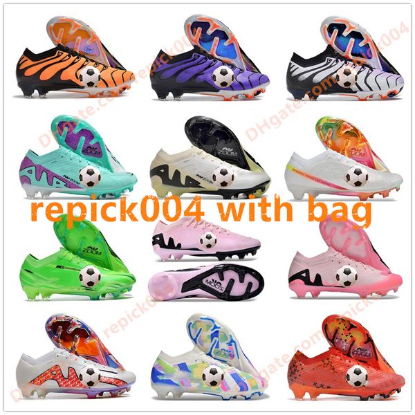 2024 Neue Fußballschuhe Herren Fußballschuhe Kinder Stollen Steigeisen Mercurial Fußballschuhe Stollen Turf 7 Elite 15 IX FG Fußballschuh Jungen Mädchen Größe 3Y-13 35-47 Steigeisen