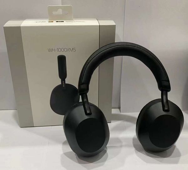 Neu für 2024 Sony WH-1000XM5 Drahtlose Kopfhörer mit Mikrofon Telefonanruf Bluetooth-Headset-Ohrhörer Mi Sports Bluetooth-Kopfhörer Großhandel 10A