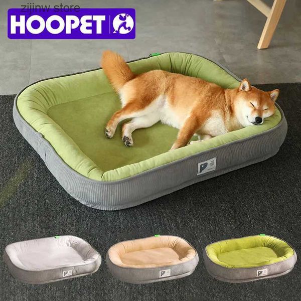 Cuccia penne Cuccia per cani cuccia quadrata per gatti nido per cani di piccole dimensioni, medie e grandi dimensioni cuscino per divano letto comfort per animali domestici accessori per animali Y240322