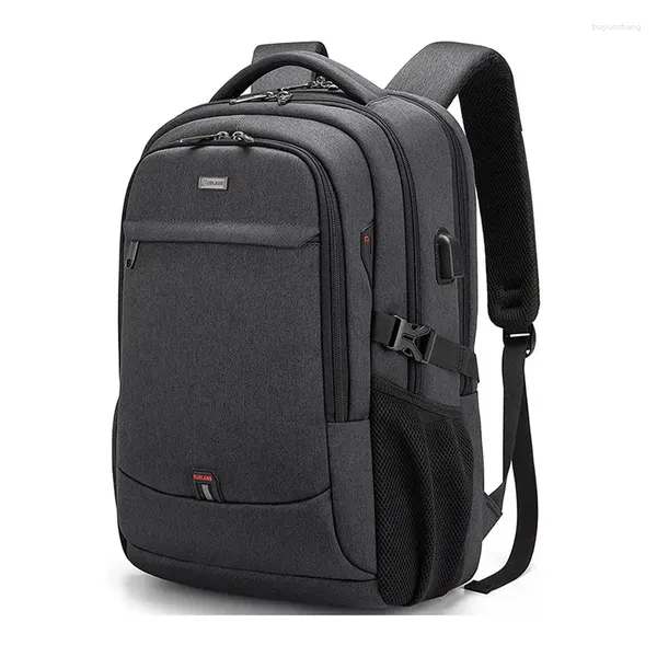 Rucksack Wasserdicht Business Männer Große Kapazität Oxford Taschen Für Reisen Notebook Rucksäcke USB Port 15,6 Zoll Laptop Tasche