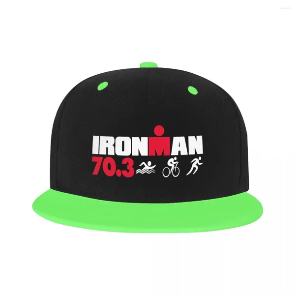 Cappellini da baseball Cool Triathlon Triatleti Berretto da baseball Hip Hop per uomo Donna Snapback personalizzato Unisex Nuoto Ciclismo Corsa Cappello da papà Primavera