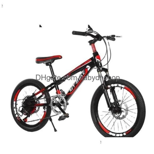 Bicicletas Ride-Ons Crianças Meninos e Meninas 8-10-14 Anos Velho 20 Polegada Single Speed Mountain Childrens Bicicleta Q231018 Drop Delivery Toy Dhq8t