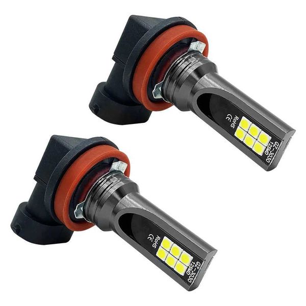 Outras luzes do carro 2 PCS H8 H11 LED Lâmpada H16 JP 9005 HB3 9006 HB4 LED Super Bright Carro Nevoeiro e Luzes Running 12V 24V 6000K WhiteL204