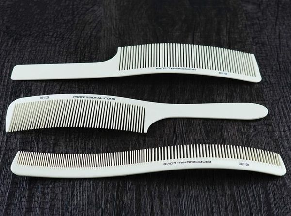 Curvo barbeiro clipper pente de cabelo profissional masculino cabeleireiro pentes ferramenta corte aparar clippers2076912