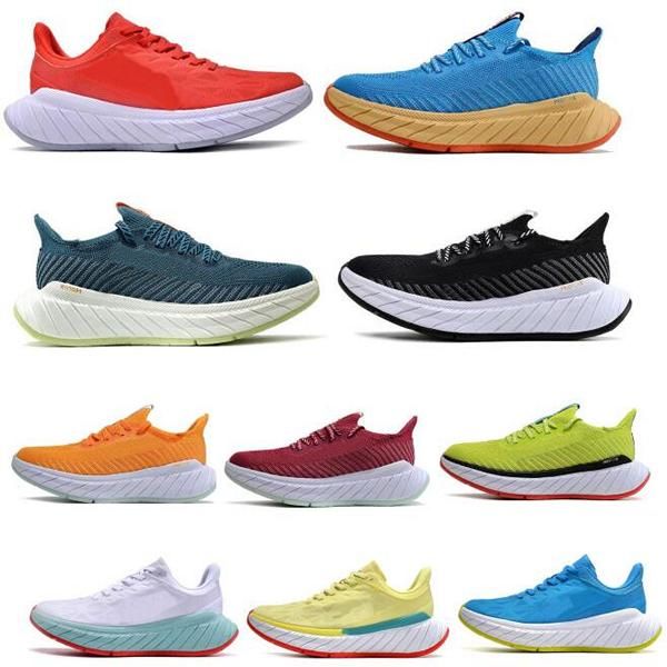 Boyut 5.5 - 12 Karbon X 3 X 2 Koşu Ayakkabıları Erkek Kadın Bir Mavi Mercan Siyah Beyaz Festival Fuchsia Fiesta Foam Runner Run 2024 Zapatos Trainer Sneakers