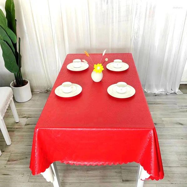 Tischdecke im europäischen Stil, rutschfest, für Zuhause