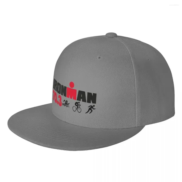 Cappellini da baseball Cool Triathlon Hip Hop Berretto da baseball Nuoto all'aperto Ciclismo Corsa Skateboard piatto Snapback Cappello da papà