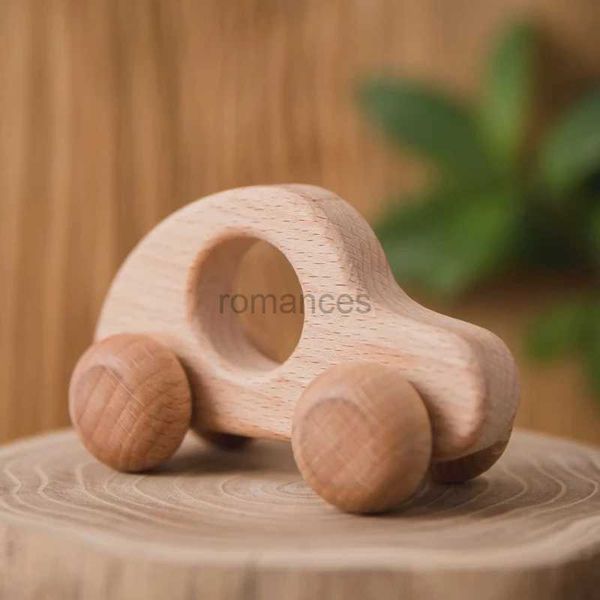 Sortieren Nesting Stacking Toys 1 Stück Baby Holzauto Spielzeug Buche Stapelblock Cartoon Bildung Montessori Kinderzähne Geburtstagsgeschenk 24323