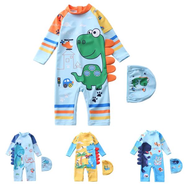 Tute 4 ~ 11 anni Ragazzi Costume da bagno Bambino Neonati maschi Vestito da surf Kid Ragazzi Vestiti da bagno Costume da bagno di alta qualità per ragazzo SW602