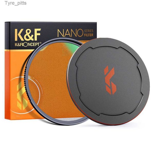 Filter K F Concept Black Diffusion 1/4 1/8 Kameraobjektiv-Nebelfilter-Set für Nano-X-Serie, mehrschichtige Beschichtung, 49 mm, 58 mm, 62 mm, 67 mm, 82 mm