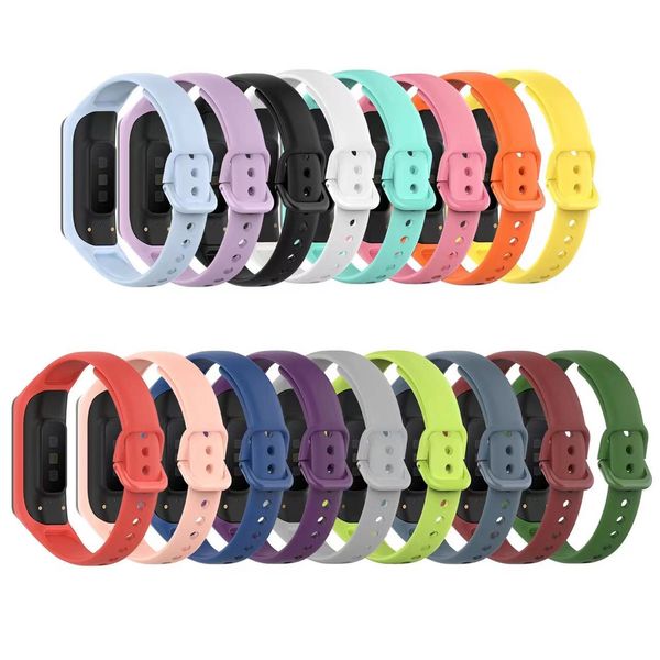 Cinturini sportivi in silicone per Samsung Galaxy Fit 2 FIT2 SM-R220 Bracciale cinturino orologio intelligente Correa