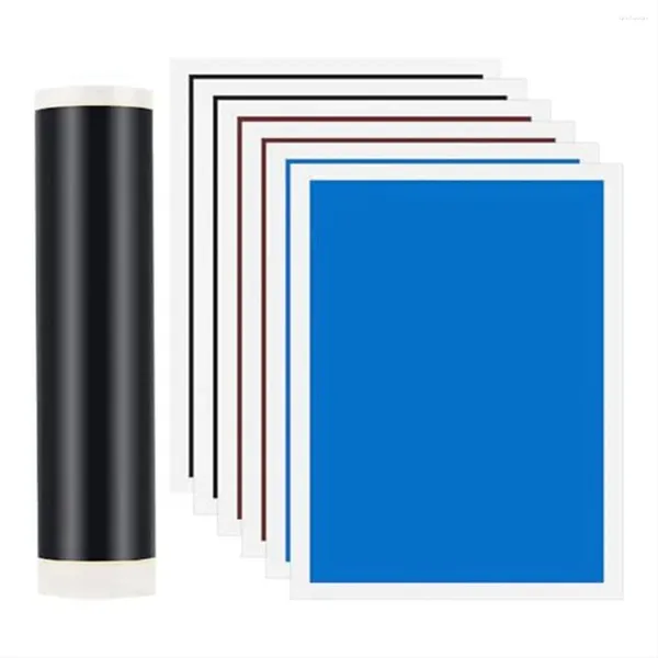 Farben Lasergravur Markierungspapier 6 Stück für das Schneiden von Metall, Keramik und Glas