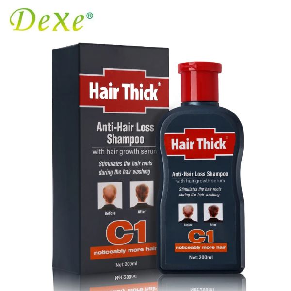 Prodotti 1 pz Dexe C1 Anti Perdita Di Capelli Shampoo Unisex Trattamento Dei Capelli Anti-Perdita di Capelli con Crescita Dei Capelli Siero Medicina Tradizionale Cinese