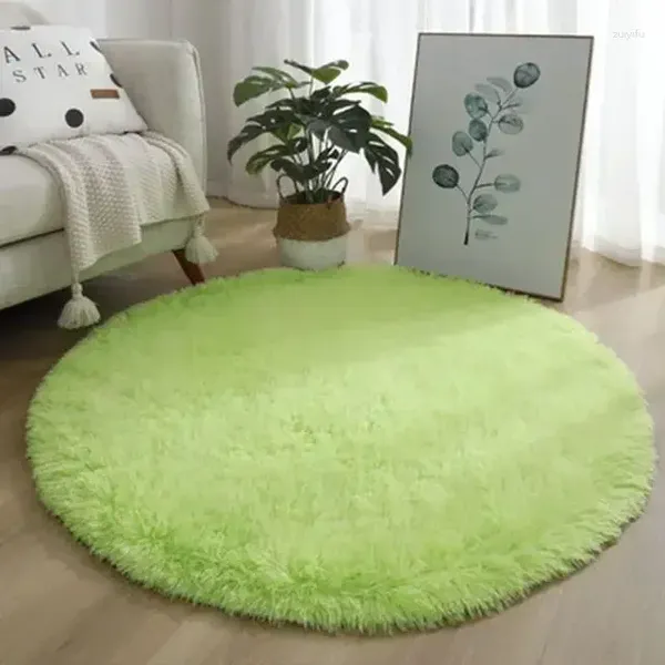 Ковры 10807 Nordic Tie-Dye Carpet Оптовая продажа плюшевый коврик Гостиная Спальня Кровать Одеяло Напольная подушка для дома