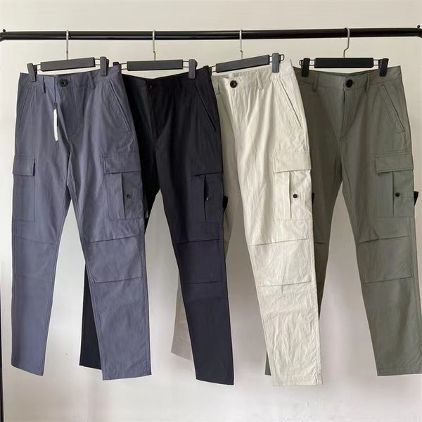 Designer neue ST Herren lose lässige Sport-Schlankheits-Cargohose Modemarke Herrenhose