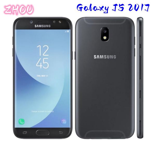 Original samsung galaxy j5 pro j5 2017th j530f octa core 2g ram 16gb rom 5.2 polegadas super amoled 4g lte desbloqueado telefone inteligente