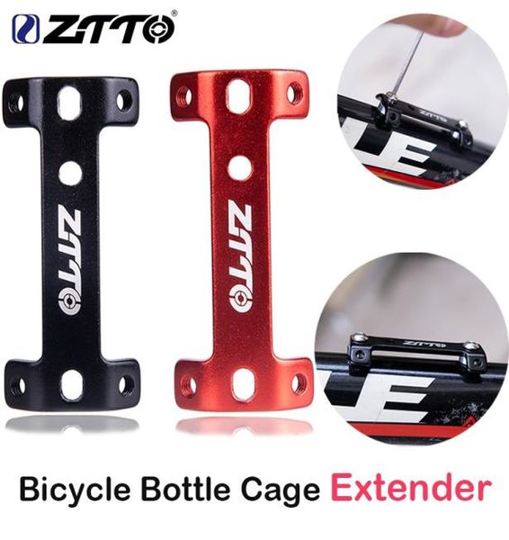 ZTTO MTB Portaborraccia per bicicletta a doppia testa Extender Ultraleggero in lega di alluminio Mountain Road Bike Telaio Portabicchieri Espansore9586550